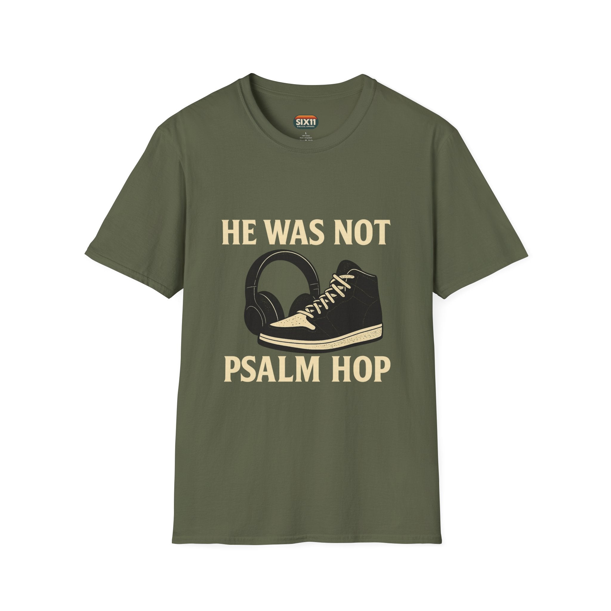 Psalm Hop Music T-Shirt — He Was Not | Graphic Tee