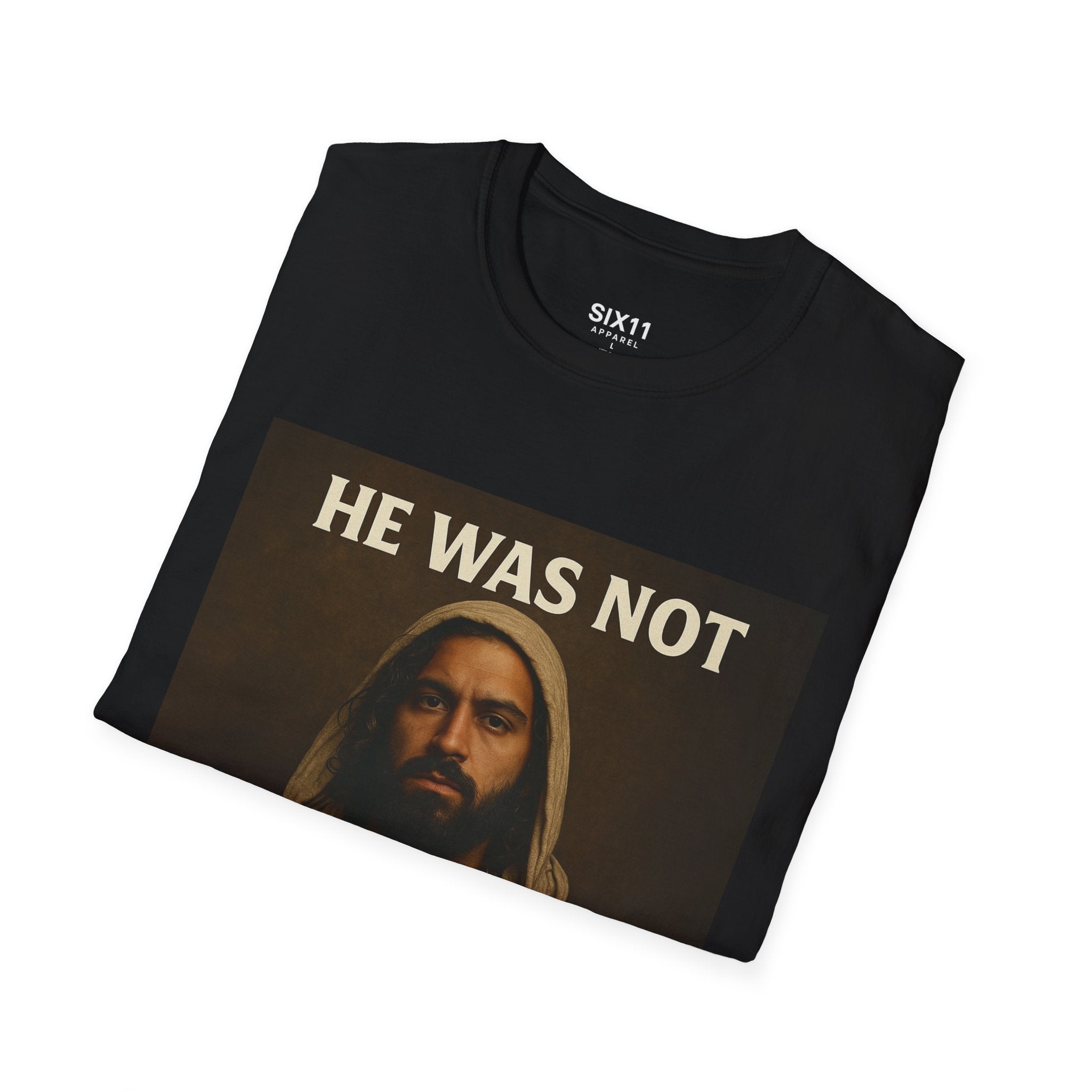 "He Was Not" 6:7 Portrait | Graphic Tee