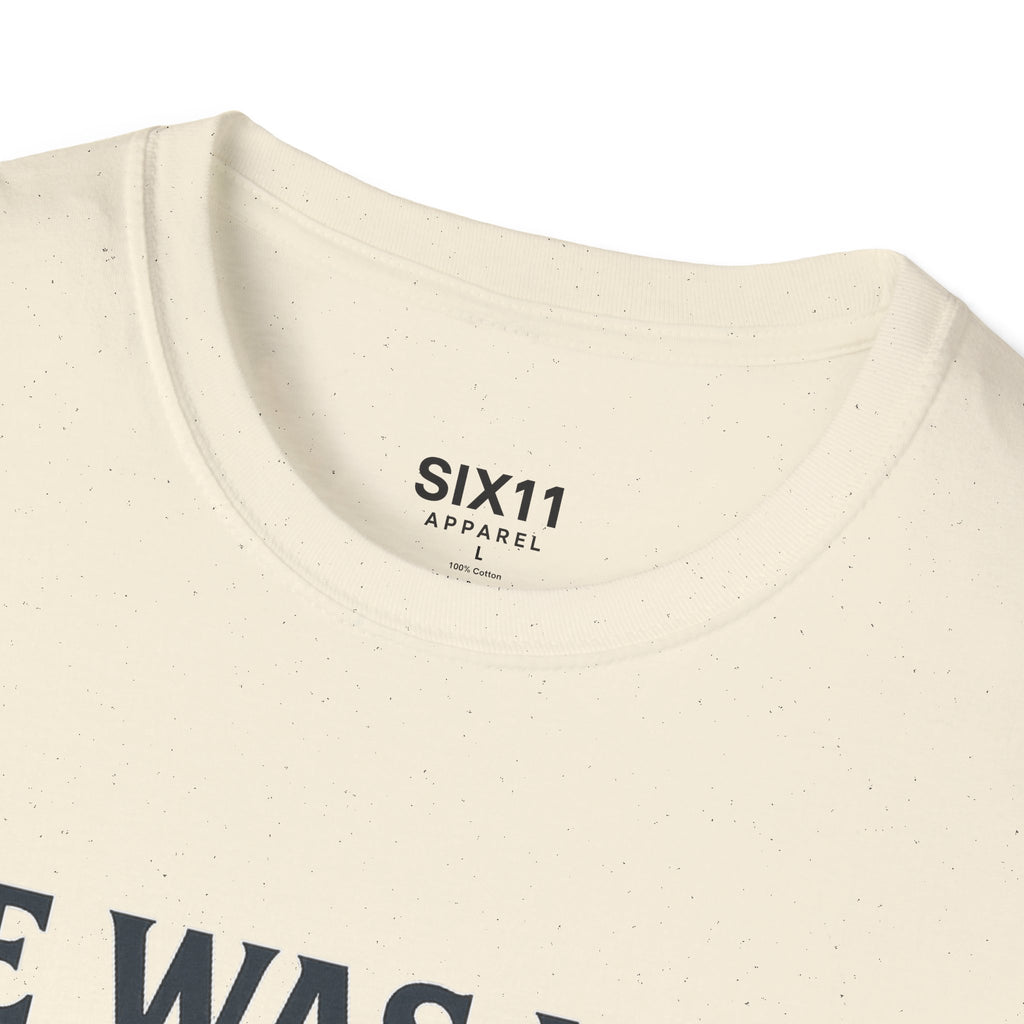 He Was Not - Psalmtronic T-Shirt – Christian Synth Keyboard Music Tee