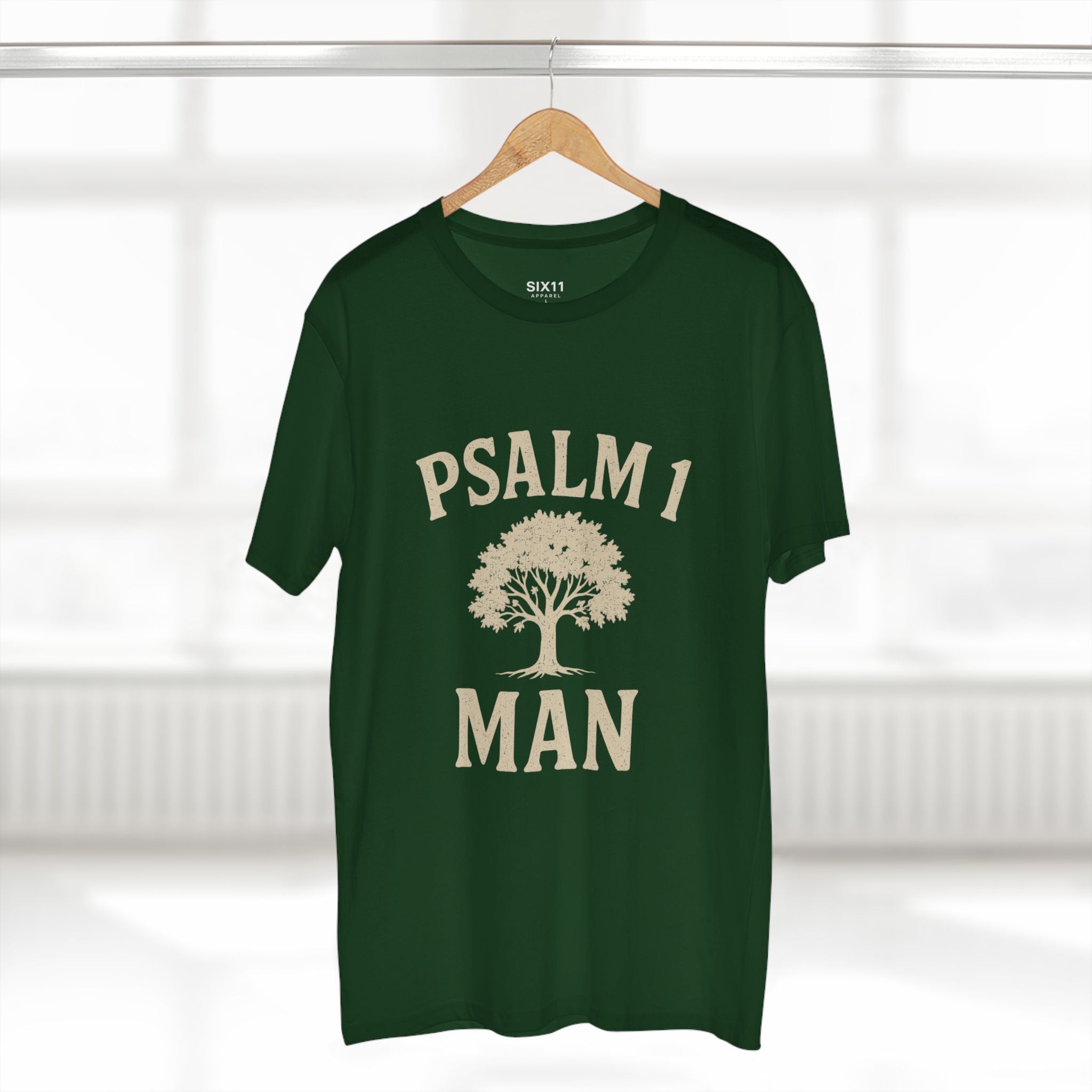 Psalm 1 Man | T-Shirt — Tree | Biblical Apparel