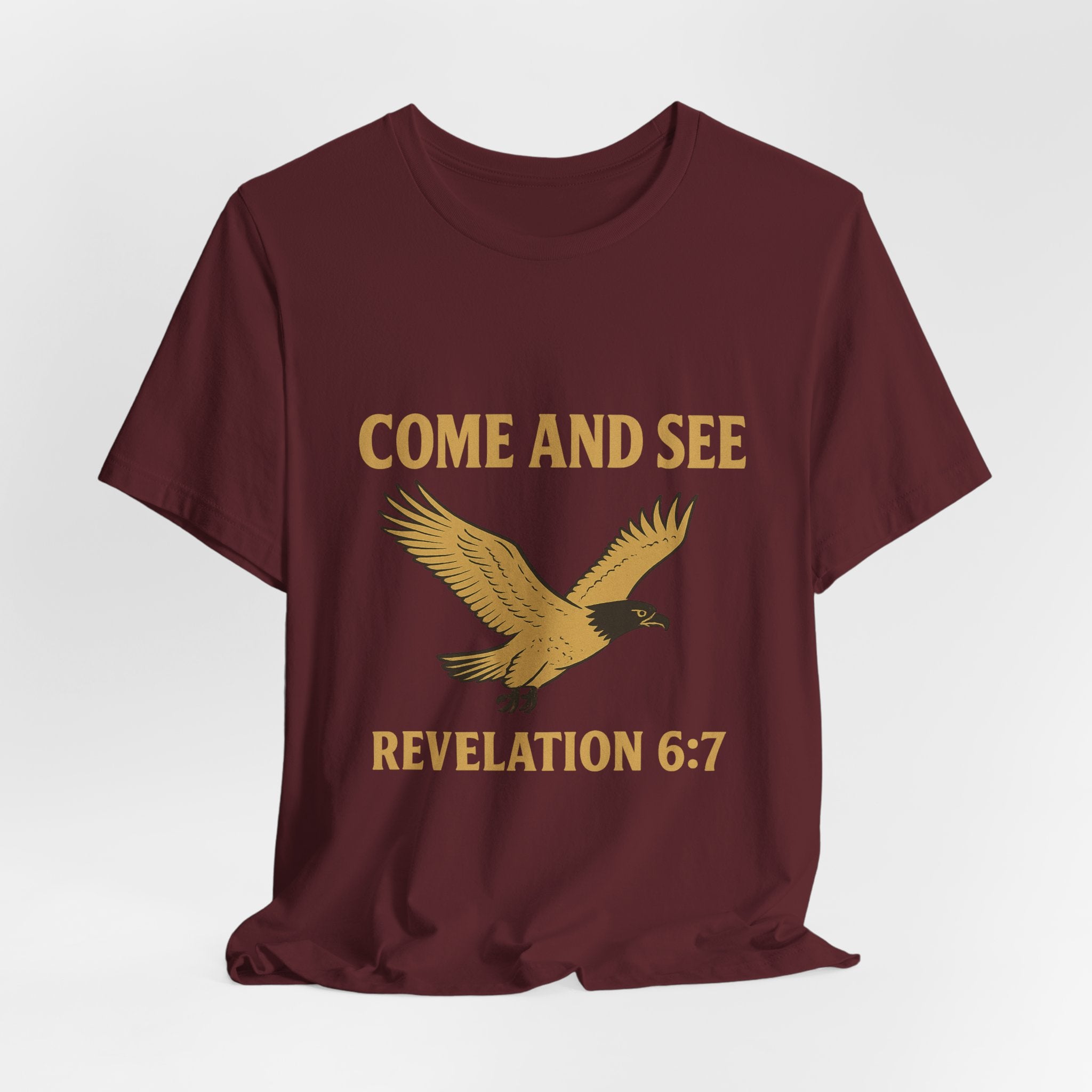 Come and See | Revelation 6:7 | Christian T-Shirt Eagle