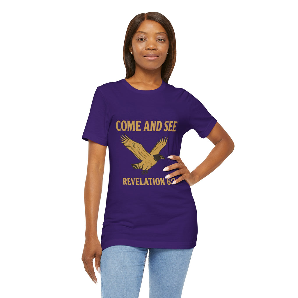 Come and See | Revelation 6:7 | Christian T-Shirt Eagle
