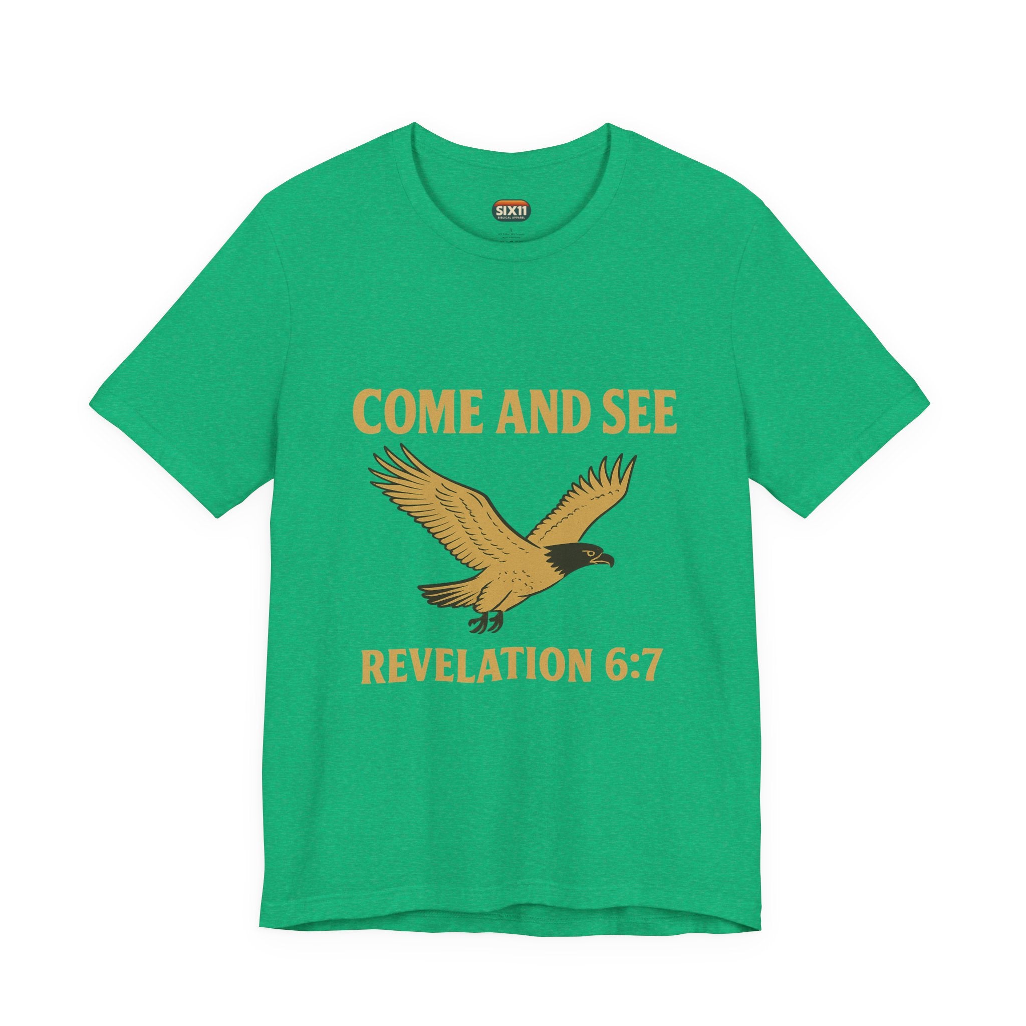 Come and See | Revelation 6:7 | Christian T-Shirt Eagle