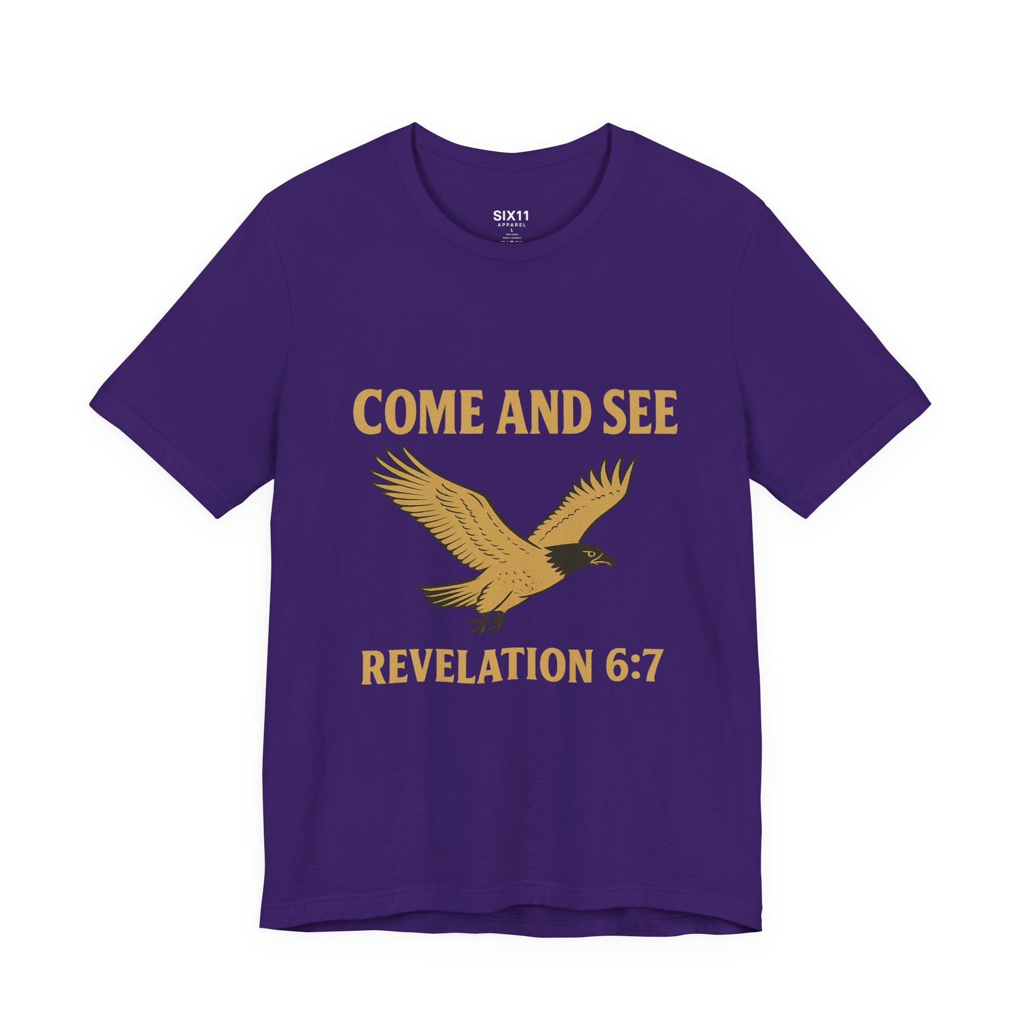 Come and See | Revelation 6:7 | Christian T-Shirt Eagle
