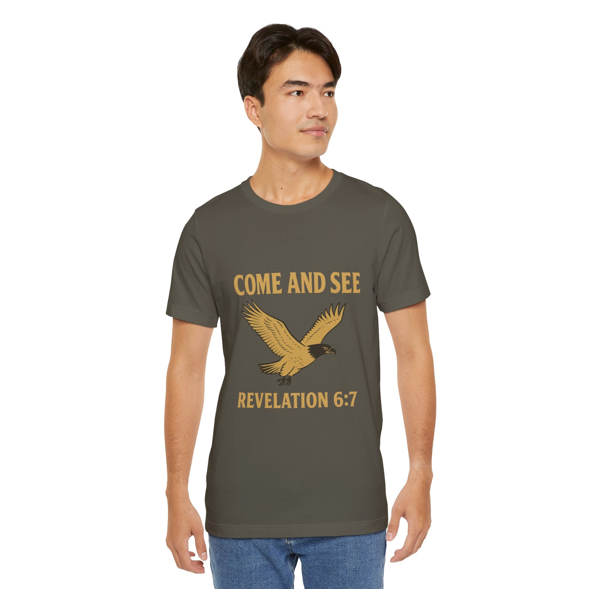 Come and See | Revelation 6:7 | Christian T-Shirt Eagle