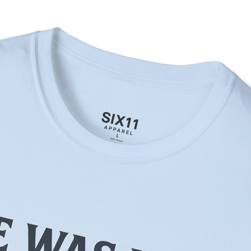 He Was Not - Psalmtronic T-Shirt – Christian Synth Keyboard Music Tee