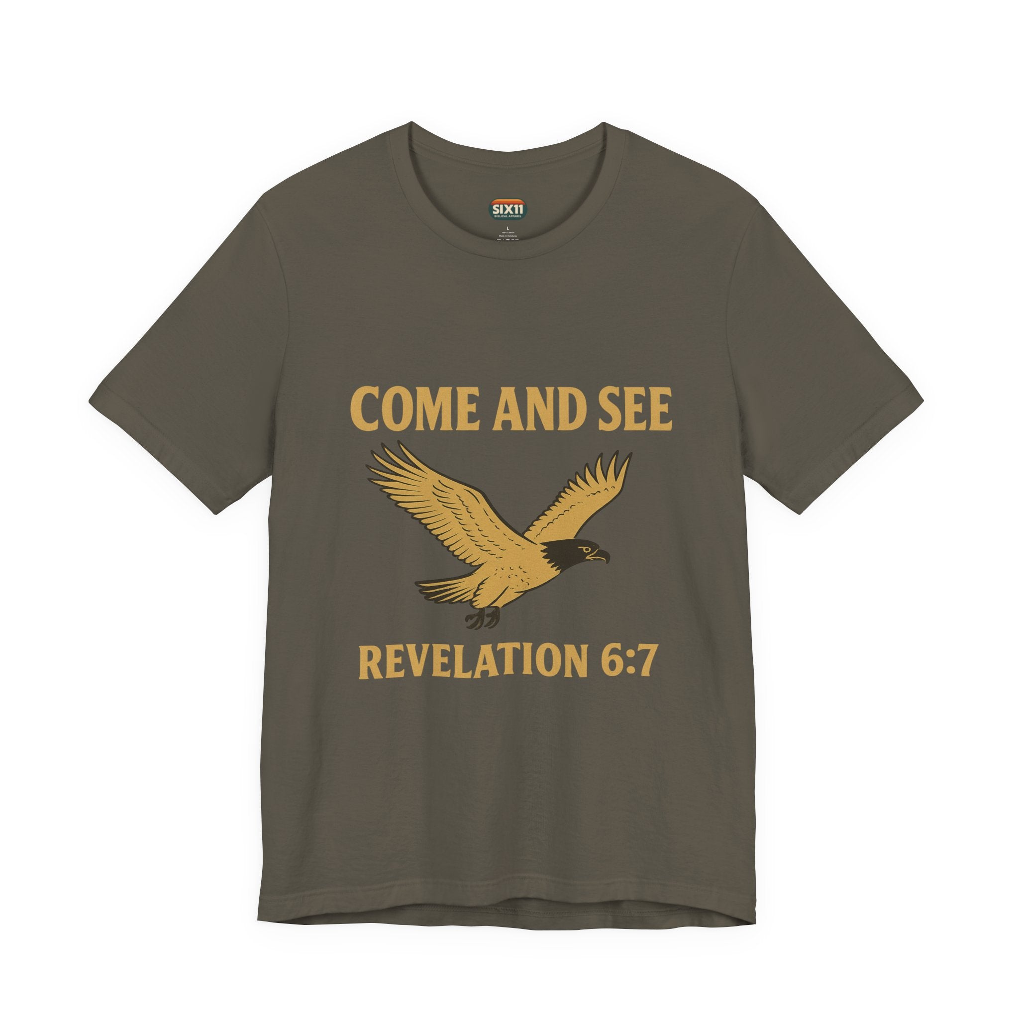 Come and See | Revelation 6:7 | Christian T-Shirt Eagle