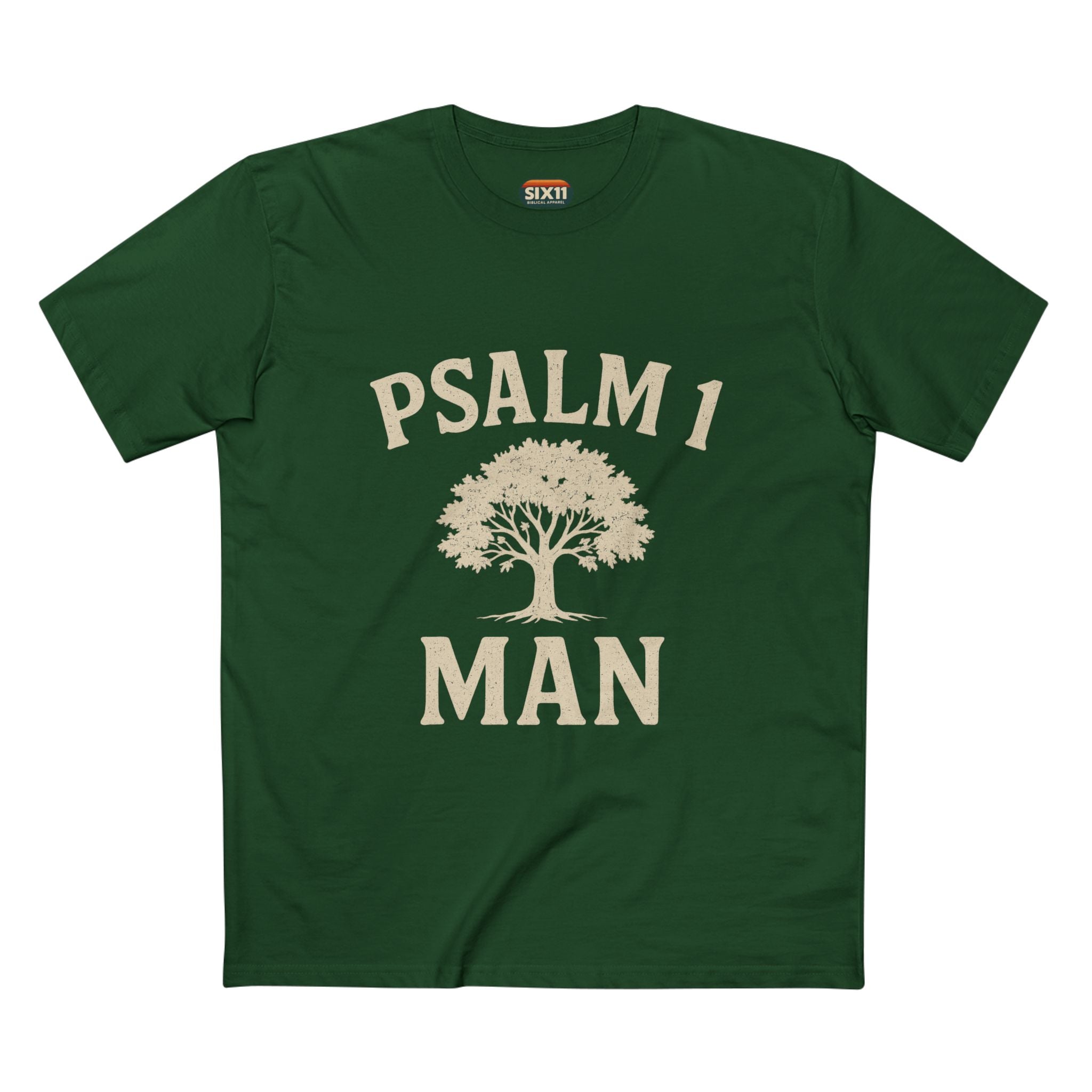 Psalm 1 Man | T-Shirt — Tree | Biblical Apparel