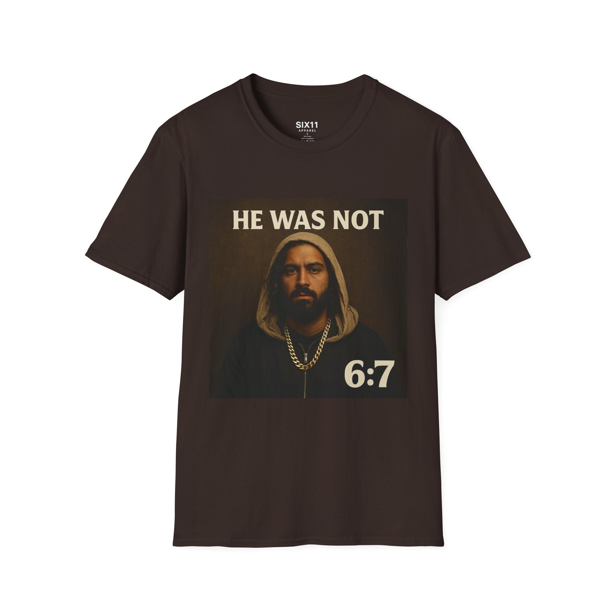 "He Was Not" 6:7 Portrait | Graphic Tee