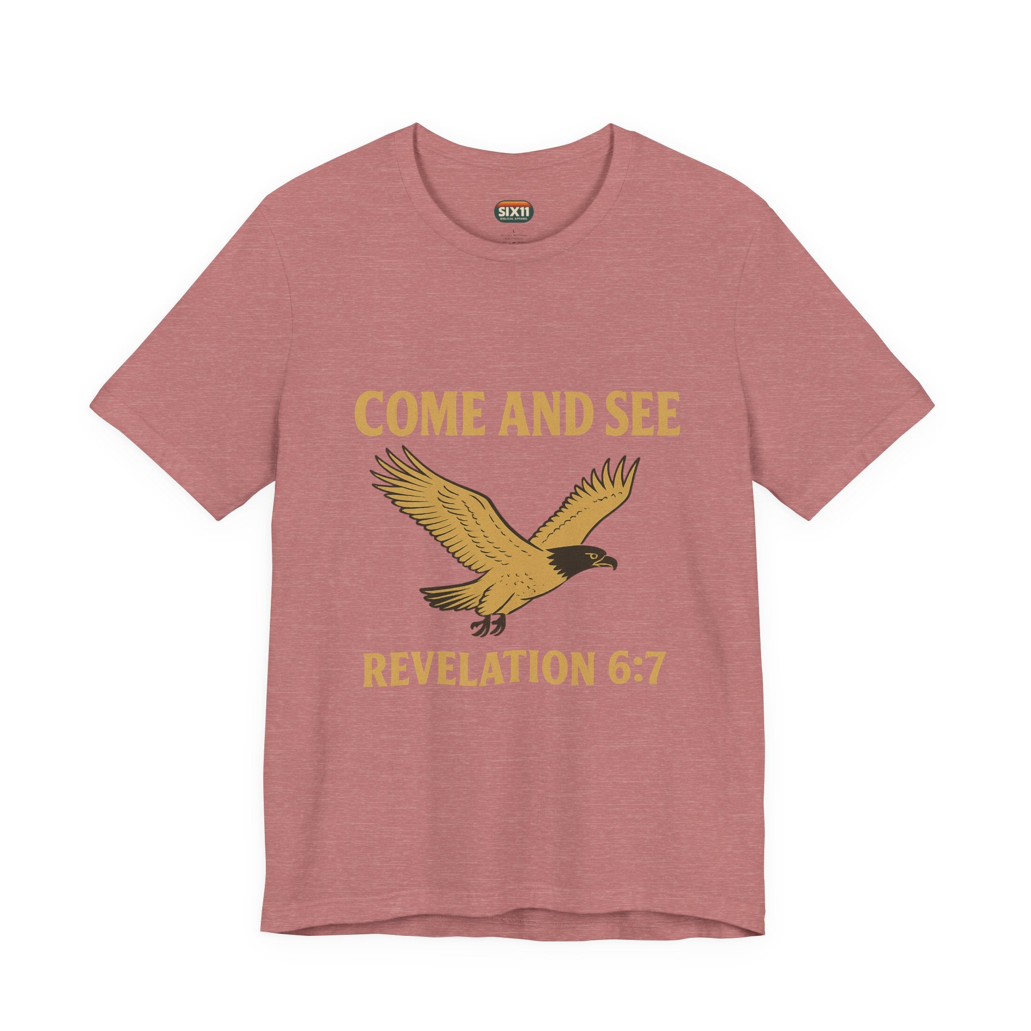 Come and See | Revelation 6:7 | Christian T-Shirt Eagle