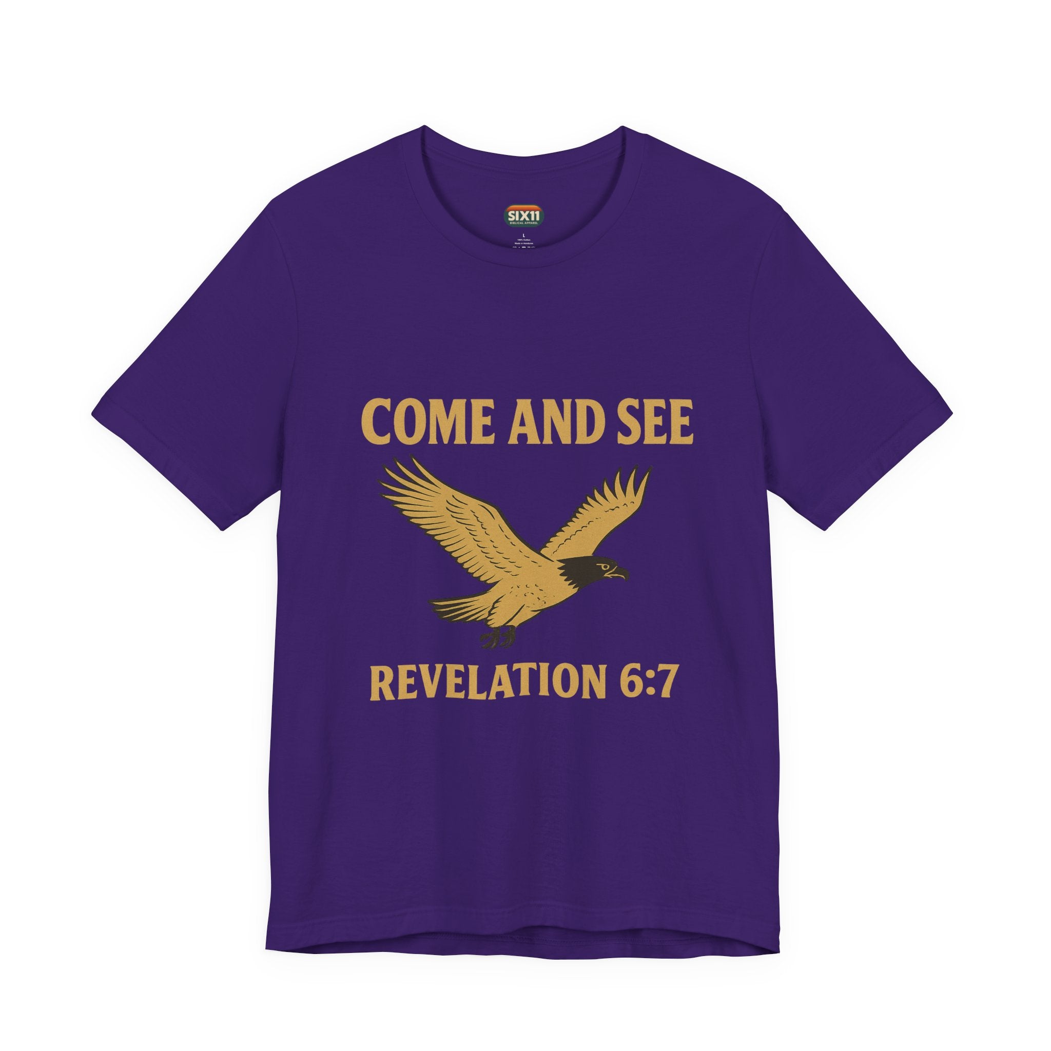 Come and See | Revelation 6:7 | Christian T-Shirt Eagle
