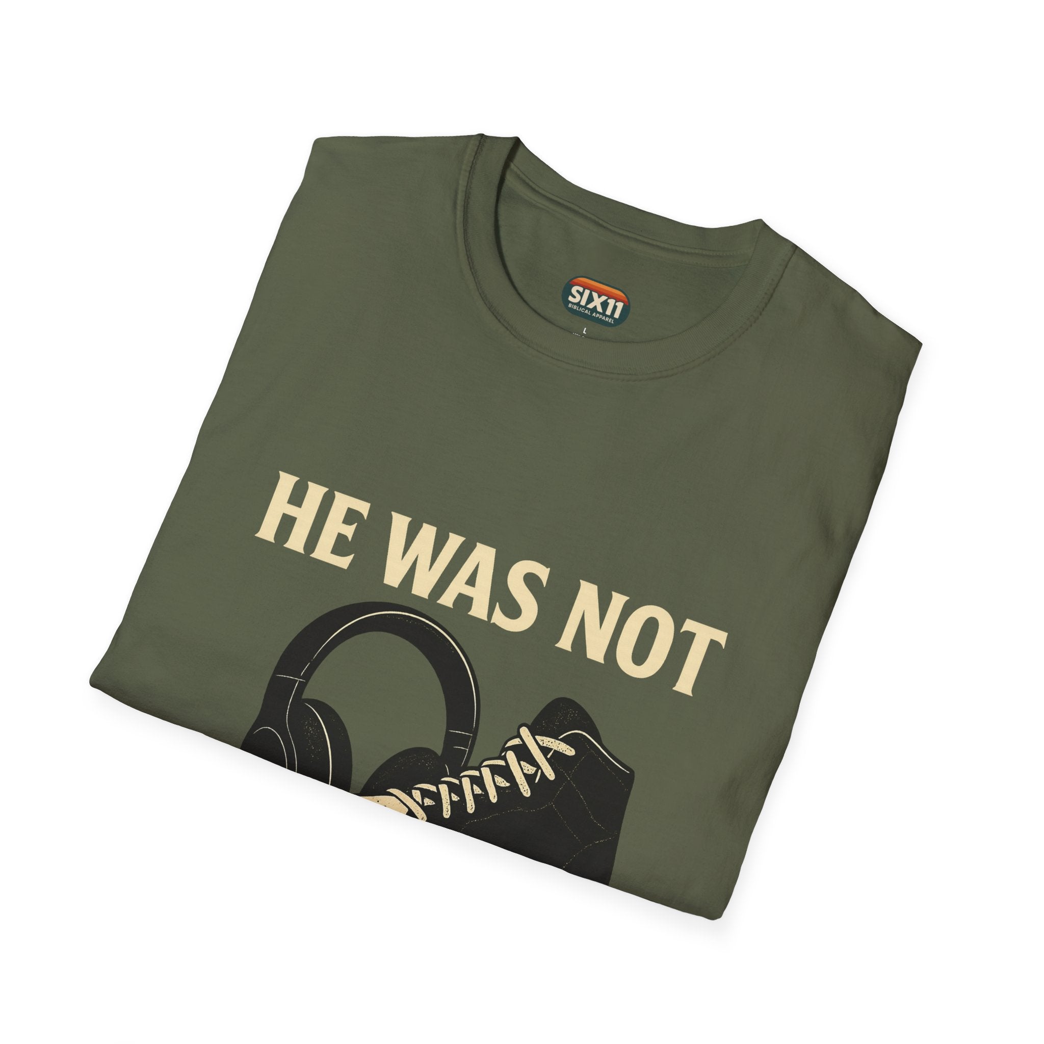 Psalm Hop Music T-Shirt — He Was Not | Graphic Tee